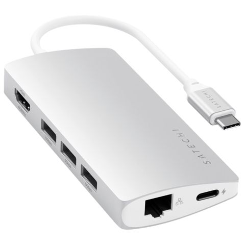 USB Hub Satechi USB Type-C ST-TCMA2S Silver — Bakı