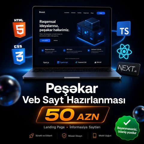 Veb saytların hazırlanması — Bakı