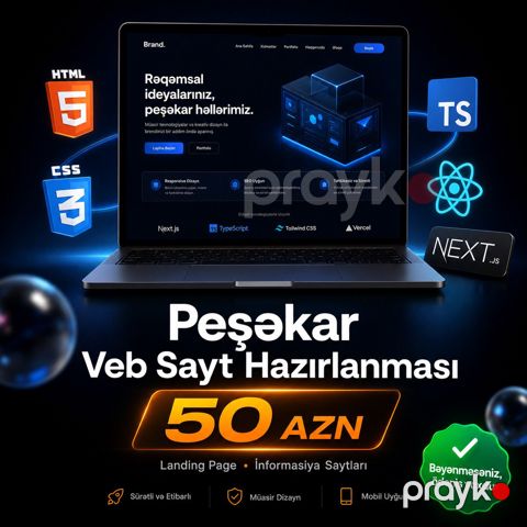 Veb saytların hazırlanması — Bakı