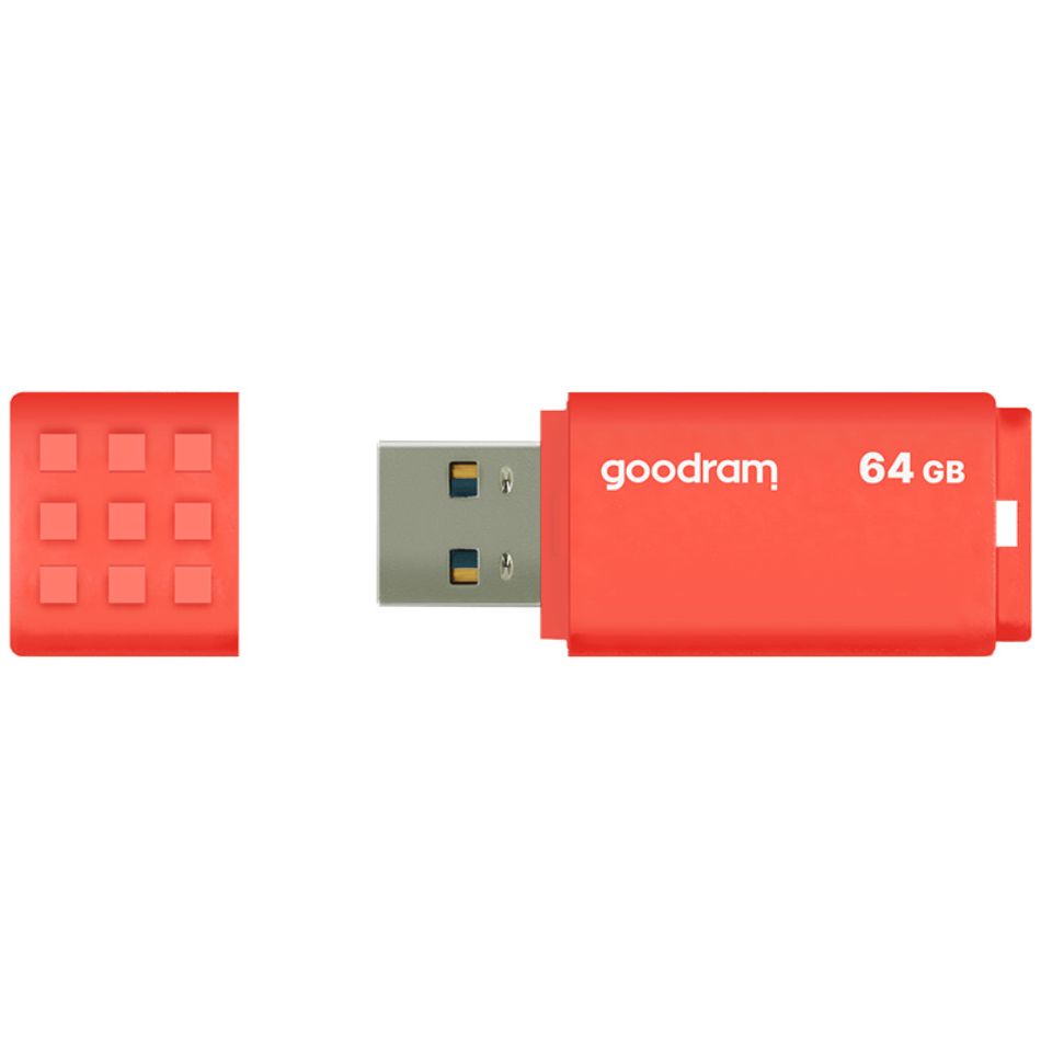 Fleş kart Goodram 64 GB USB 3.0 Gen1 UME3 Orange 45691 5908267935781 — Kompüterlər və noutbuklar, Bakı (3)