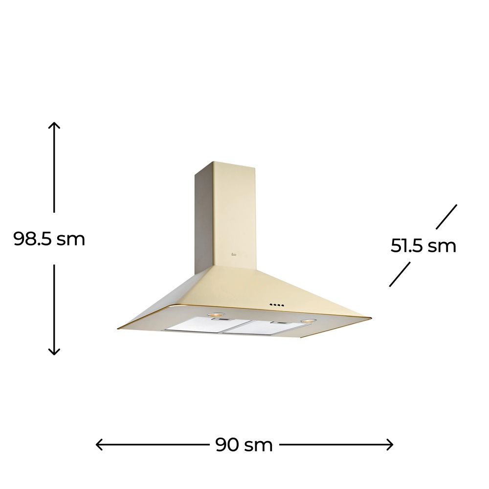 Aspirator Teka DOS 90 Beige — Mətbəx cixartma qapıları və aksesuarları, Bakı (3)