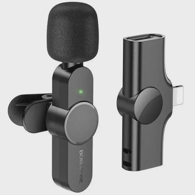 Mikrofon Borofone BFK12/LIGHT Wireless Digital Mic Lightning — Mikrafonlar, Bakı