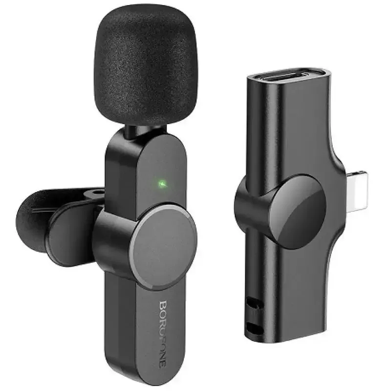 Mikrofon Borofone BFK12/LIGHT Wireless Digital Mic Lightning — Mikrofonlar