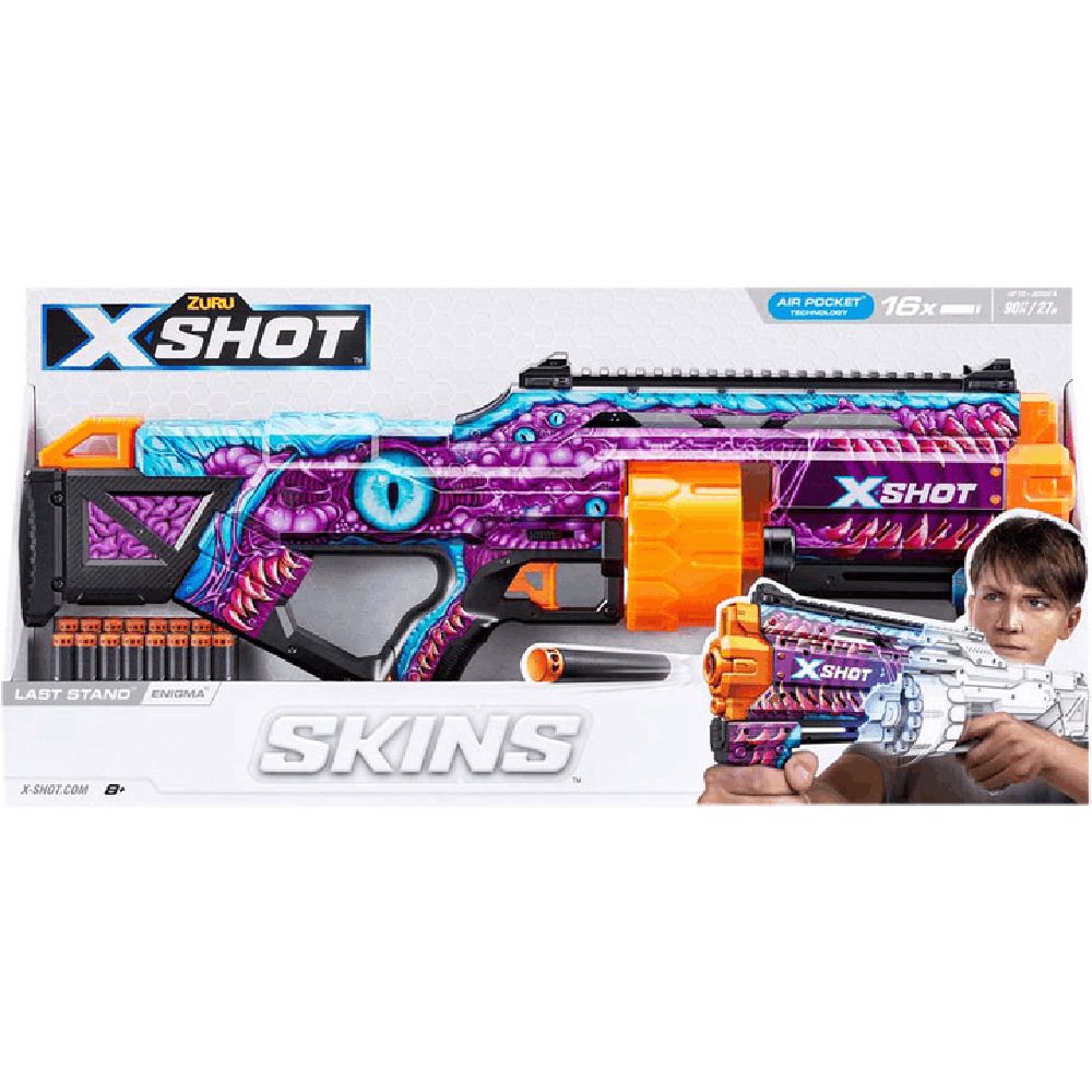 Zuru INT-S001-X-Shot Skins Last Stand (16 Dart) 193052060310 — Mallar, Bakı (2)