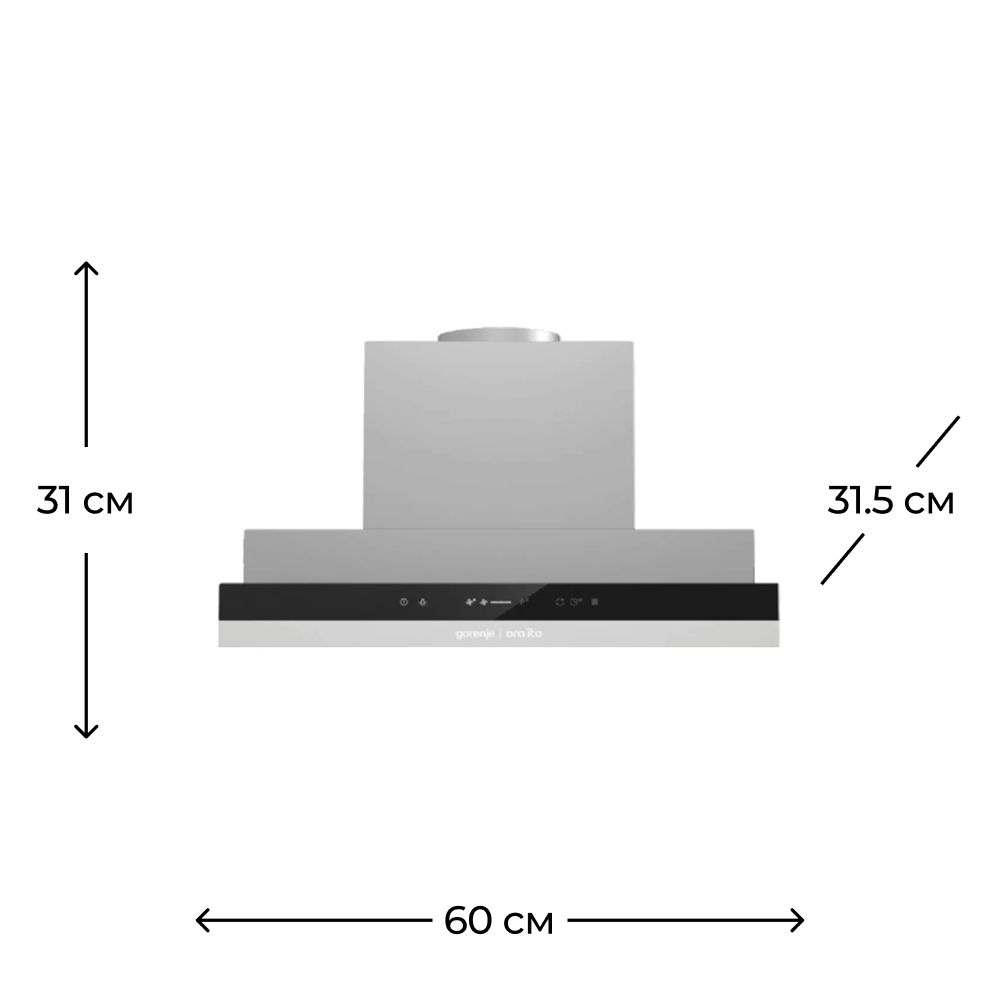 Aspirator Gorenje BHP643ORAB — Mətbəx cixartma qapıları və aksesuarları, Bakı (4)
