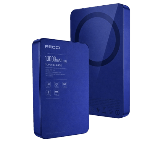 Recci RPB-W36 10000 mAh Blue — Bakı