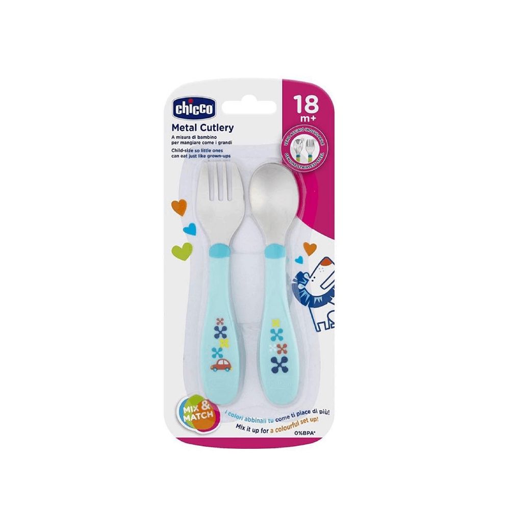 Uşaq üçün çəngəl-qaşıq dəsti Chicco 00016102200000 — Uşaqlar üçün hər şey, Bakı (3)