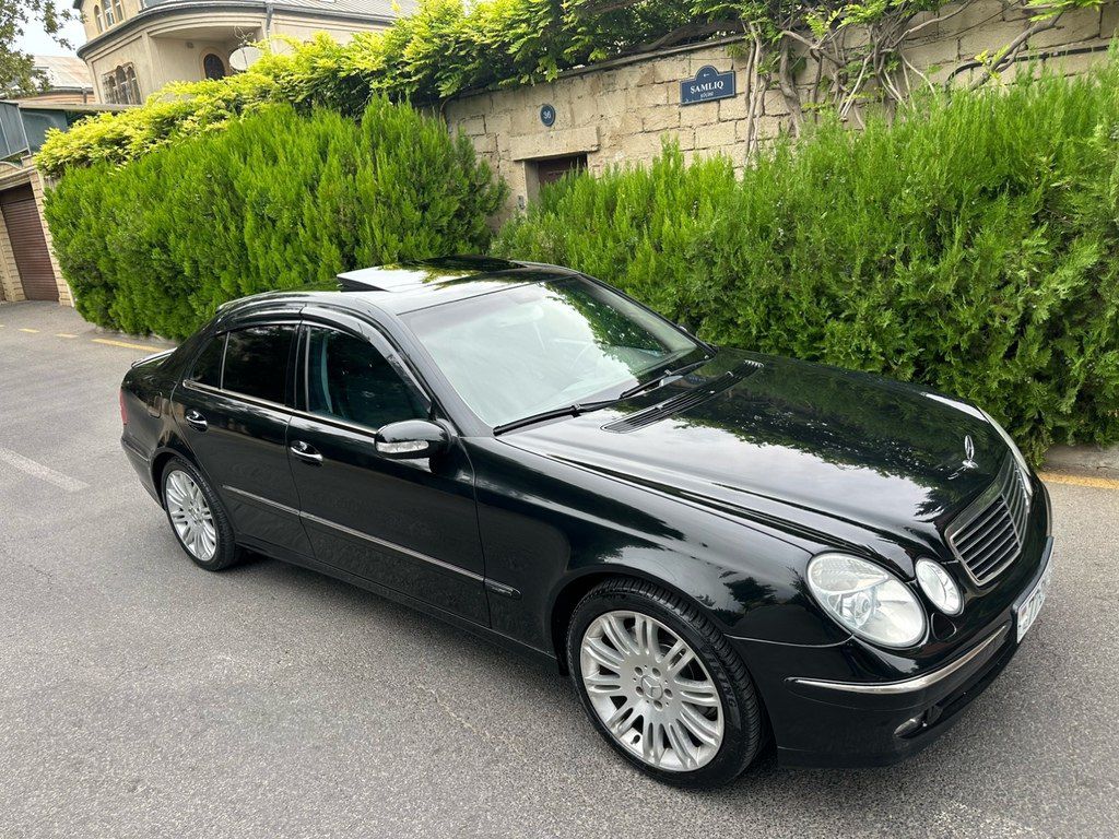 Mercedes E 320, 3.2 L, 2002 il, 321 585 km — Avtomobillər, Bakı (7)