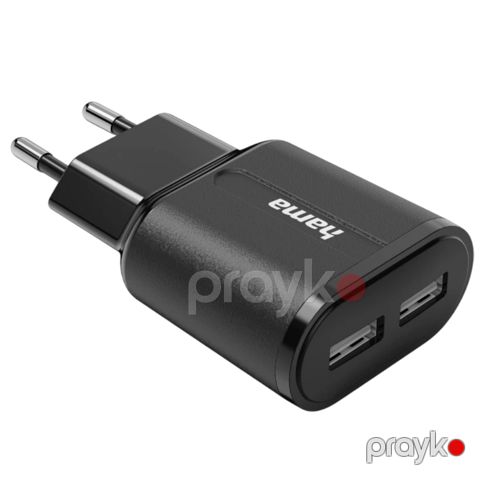 Adapter Hama 12W Black — Bakı