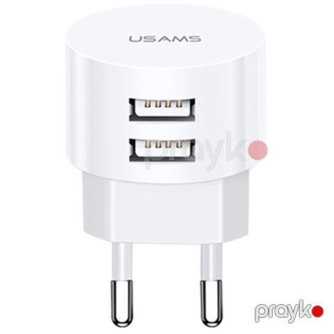 Adapter Usams T20 + U35 Type-C White XTXLOGT18TC05