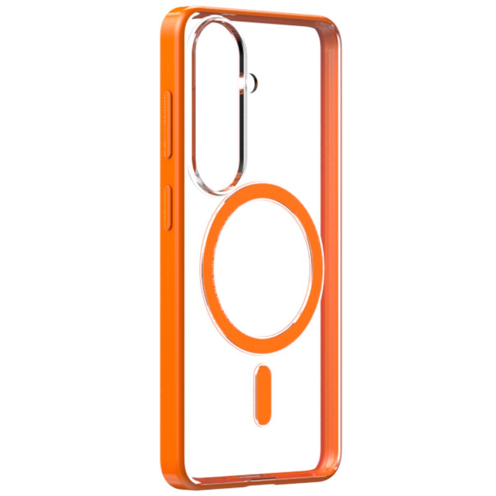 Qoruyucu örtük Devia Samsung S26 Crystal Shield Magnetic 6942297147133 Orange — Çexollər, Bakı (2)