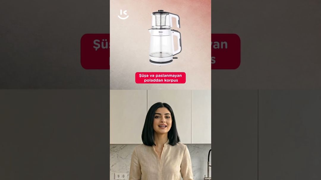 Çaydan Fakir Bestea Glass 8682511901445 — Mətbəx texnikası, Bakı (2)