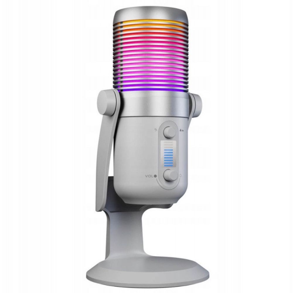 Oyun mikrofonu Rampage Diyez RGB White — Mallar, Bakı (3)