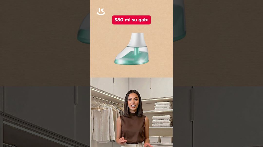 Əl buxarlandırıcısı Essen HY-128A Boz — Ev texnikası, Bakı (2)
