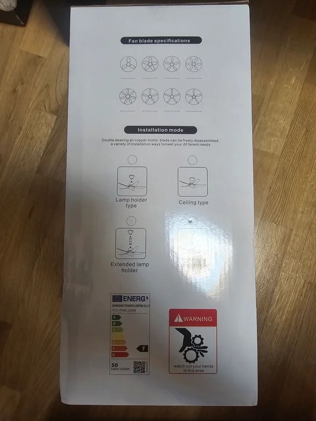 Ventilator LED fanlı tavan işığı – uzaqdan idarəetmə ilə — Ventilyatorlar, Bakı (4)
