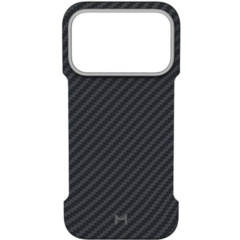 Qoruyucu örtük Magssory iPhone 17 Pro Aramid Zero CFB047 Black — Bakı