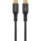 Naqil Promate USB Type-C to USB Type-C POWERBOLT240-2M Black — Smartfon kabelləri və adapterləri