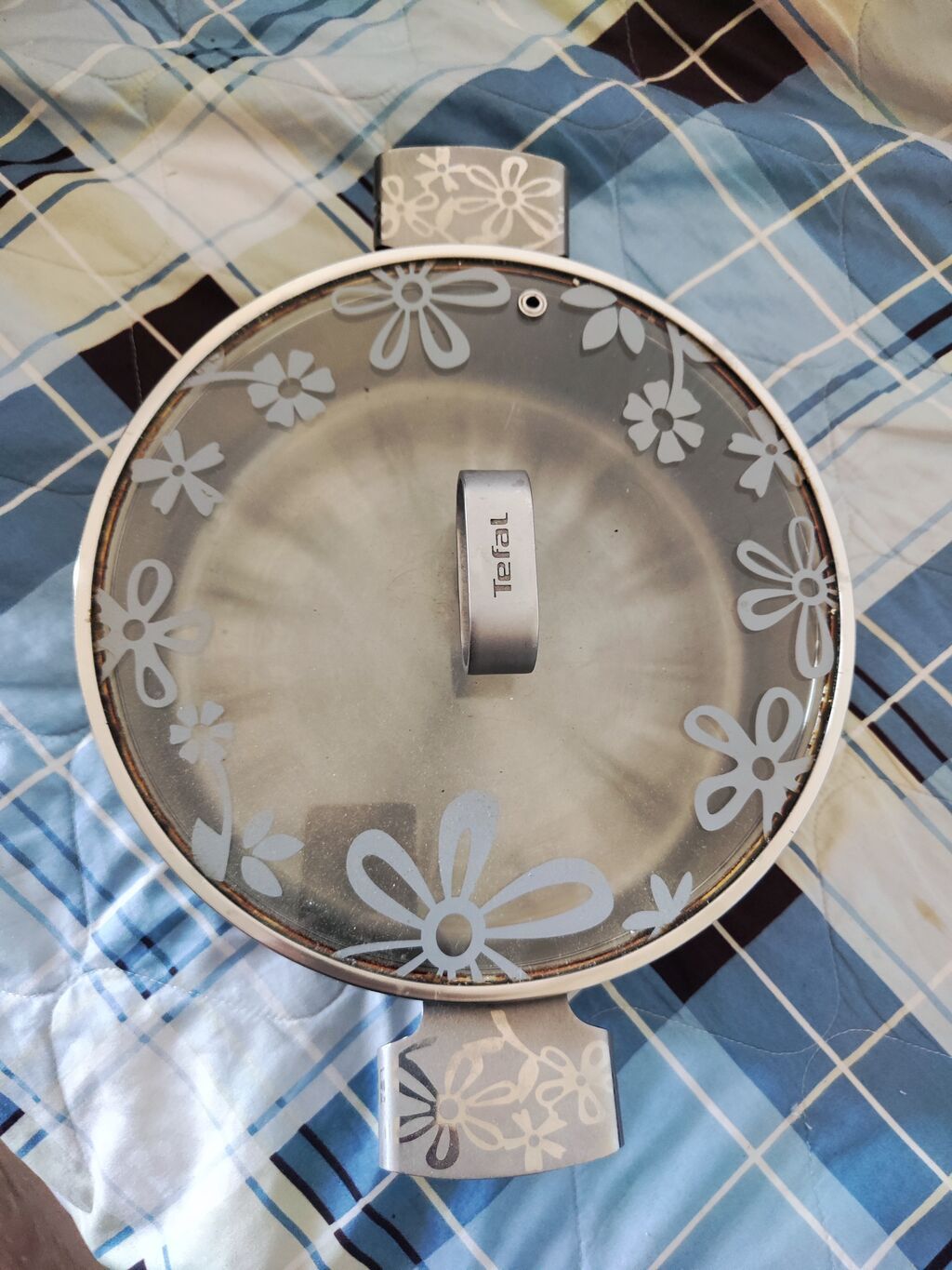 Qazan, rəng - Gümüşü, Paslanmayan polad, 26 sm, Tefal — Bişirmə qabları, Bakı (5)