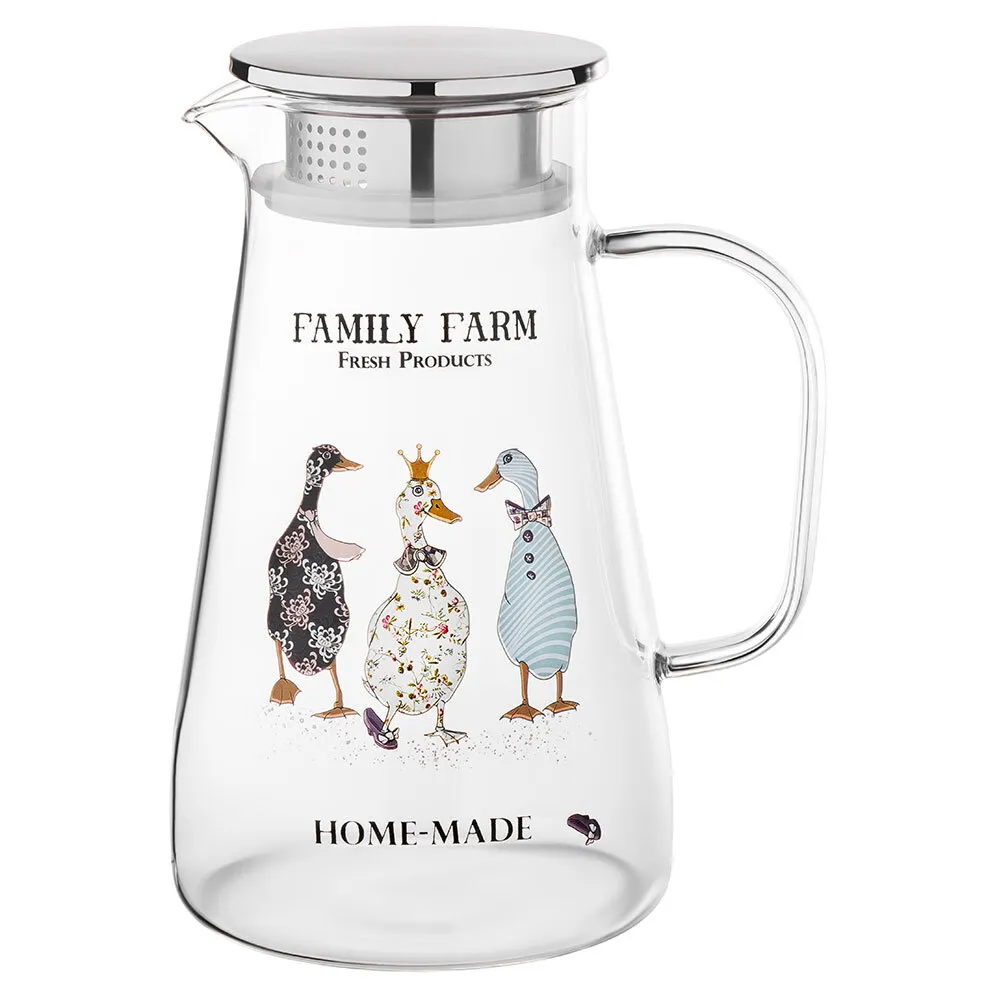 Qrafin Lefard Family farm, istiliyə davamlı şüşə, 1400 ml (887-298) — Dining tableware