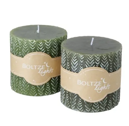Şam Boltze Mavie 10 sm 1 ədəd — Ароматы для дома, свечи и подсвечники