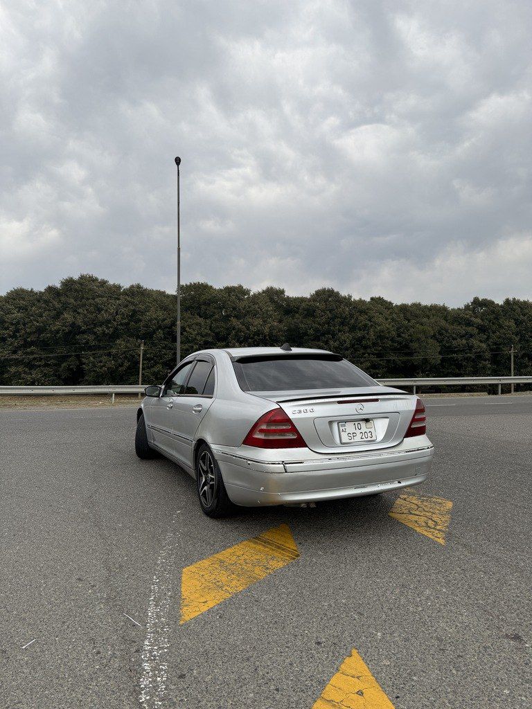 Mercedes C 200, 2.0 L, 2001 il, 358 000 km — Avtomobillər, Bakı (5)