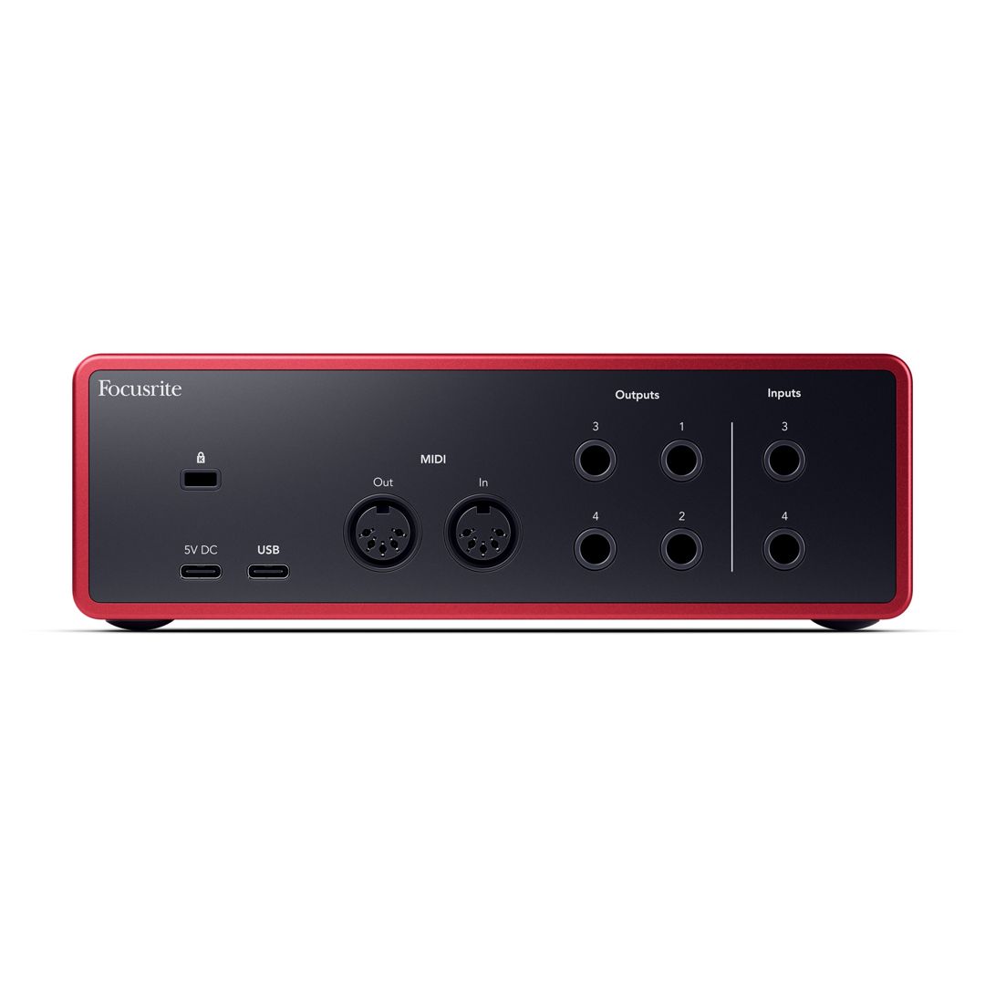 Səs kartı Focusrite Scarlett 4I4 4th Gen — Musiqiə alətləri, Bakı (2)