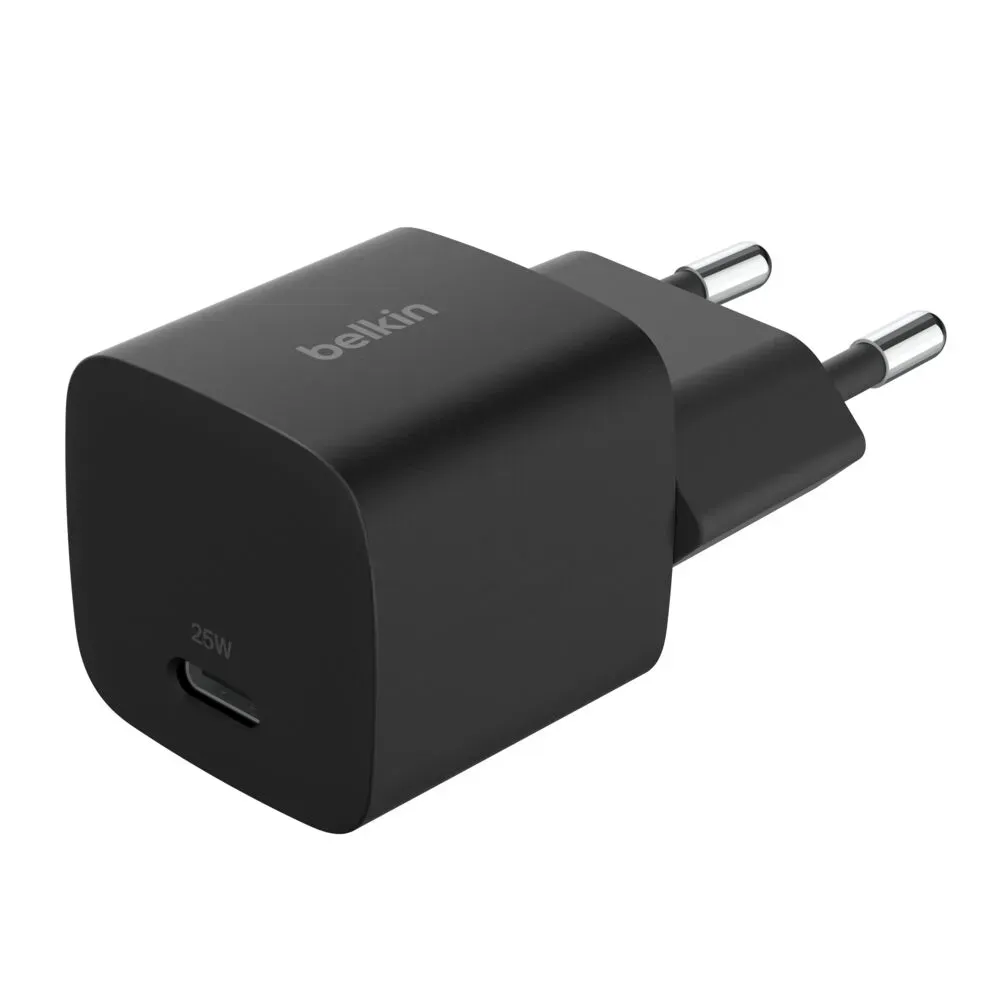 Adapter Belkin BoostCharge Usb-c Wall Charger with PPS 25W, Qara (WCA012KQBK) — Ağıllı ev