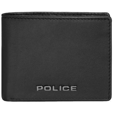 Pul kisəsi Police Grande Gents in Leather PELGW2207303 Black — Bakı