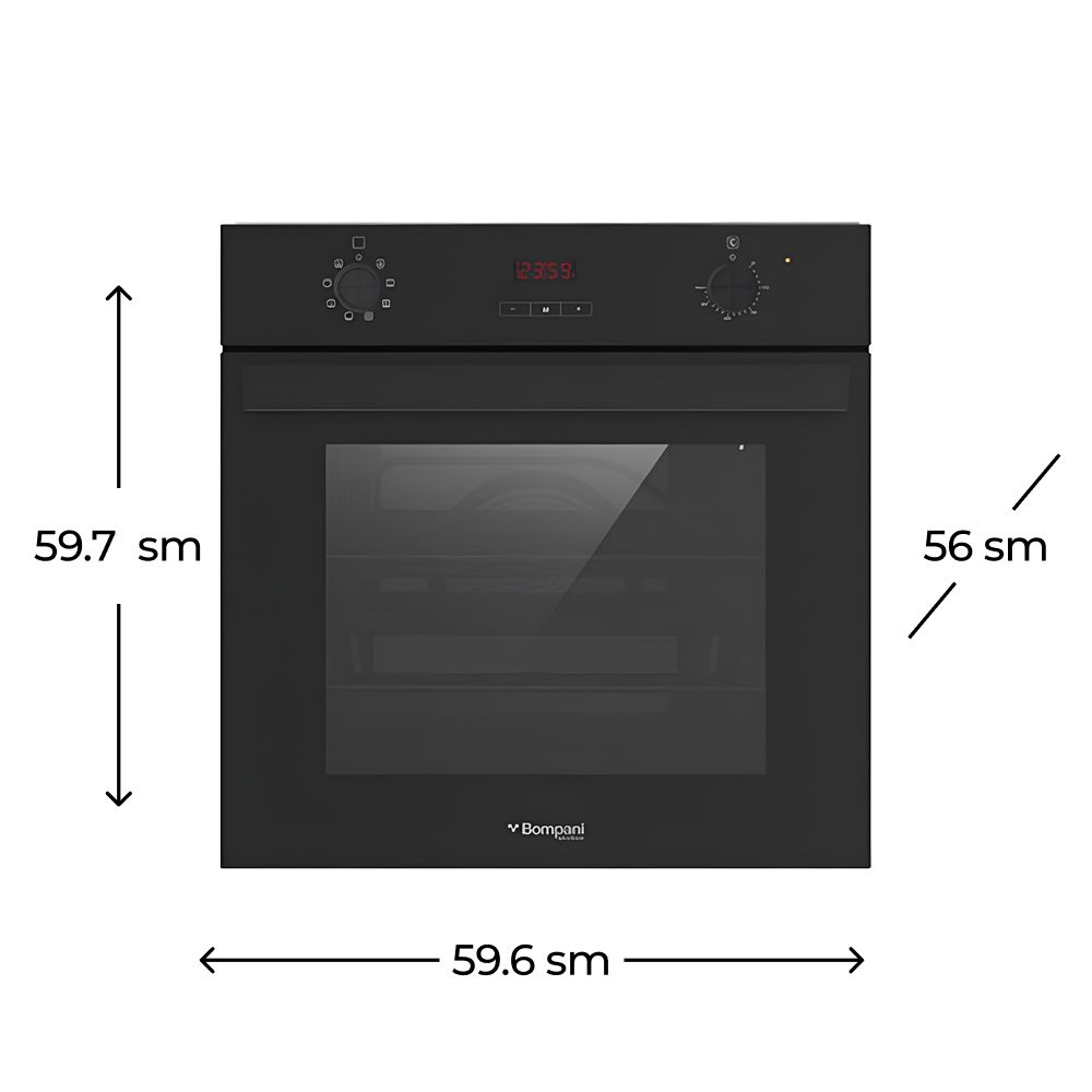 Soba Bompani BOF69BL — Fırın kamerası, Bakı (2)