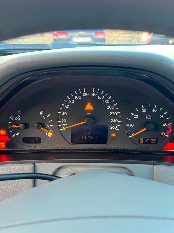 Mercedes E 240, 2.6 L, 2000 il, 382 961 km — Avtomobillər, Bakı (7)