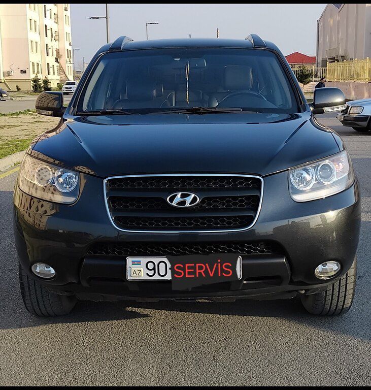 Hyundai Santa Fe, 2.2 L, 2009 il, 161 150 km — Avtomobillər, Bakı