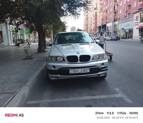 BMW X5, 4.4 L, 2000 il, 275 000 km — Bakı