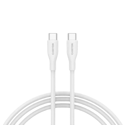 Canyon Usb-c to Usb-c Cable CC60SC10 1m White — Bakı