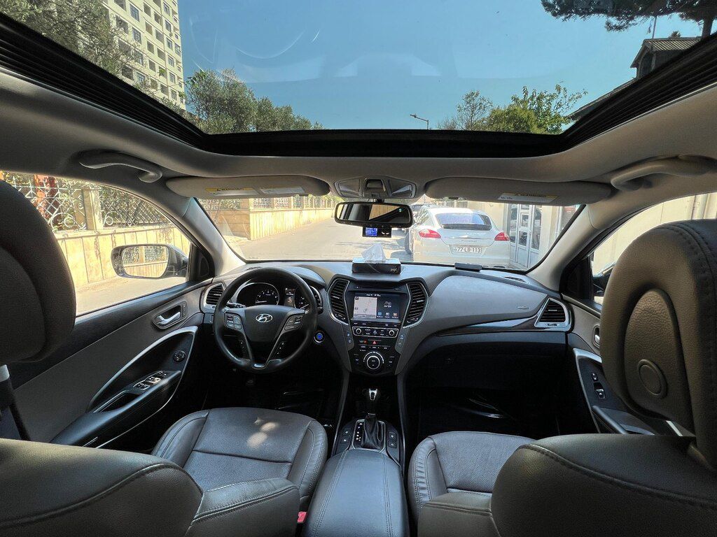 Hyundai Santa Fe, 2.0 L, 2017 il, 235 000 km — Avtomobillər, Bakı (8)