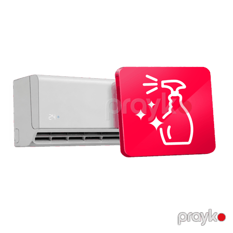 Kondisioner təmizləmə 9000-18000BTU (Split+Motor) — Bakı