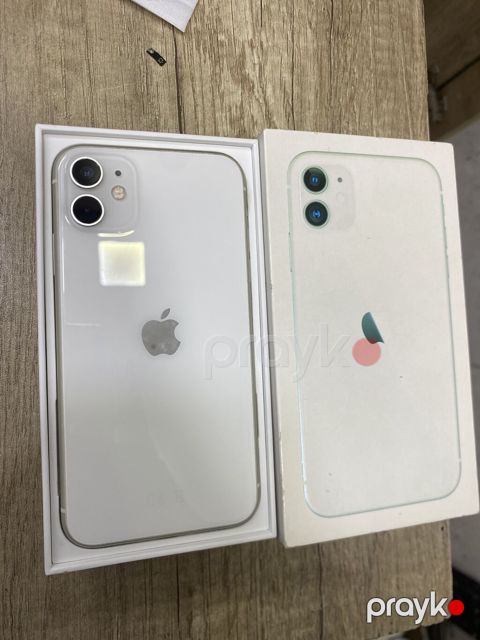 IPhone 11, 128 GB, Ağ, Face ID