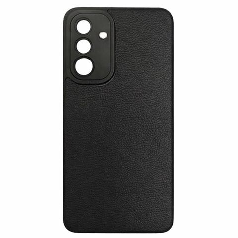 Samsung Galaxy A56 case Leather Black — Bakı
