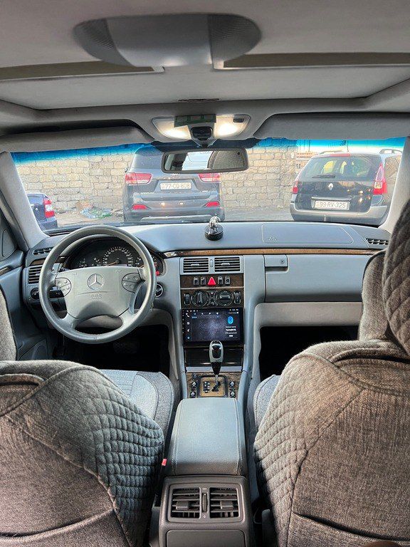 Mercedes E 240, 2.6 L, 2000 il, 382 961 km — Avtomobillər, Bakı (6)