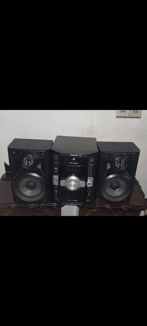 Panasonic mini audio sistem – 3 hissəli (mərkəzi blok + 2 akustik — Mingəçevir