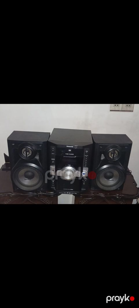 Panasonic mini audio sistem – 3 hissəli (mərkəzi blok + 2 akustik — Mingəçevir