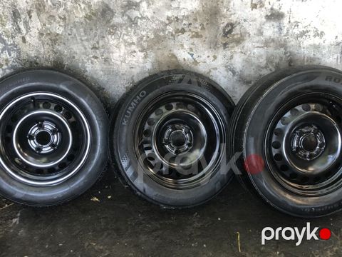 Opel diski çat qrx yoxdur təkərlər yararsiz dir ama kamplekt satılır — Bakı