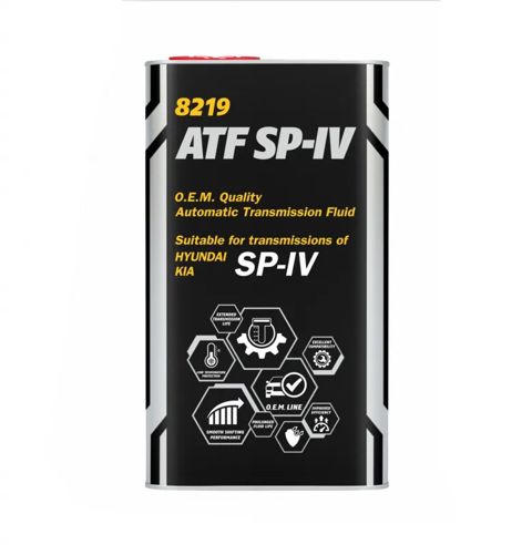 Sürətlər qutusu üçün yağ Mannol 8219 ATF Sp-ıv Metal 4 lt — Bakı