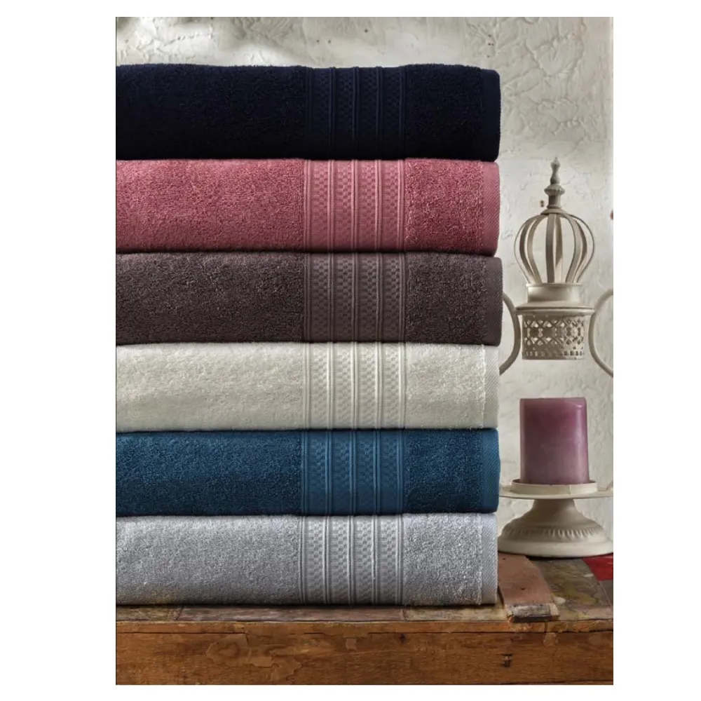 Dəsmal Mollis 70x140 sm, 1 ədəd Grey (8697427902714) — Bakı