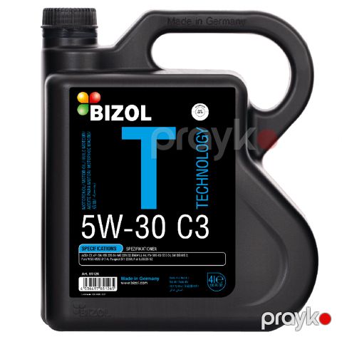 Mühərrik yağı Bizol Technology 5W-30 C3 4 lt — Bakı