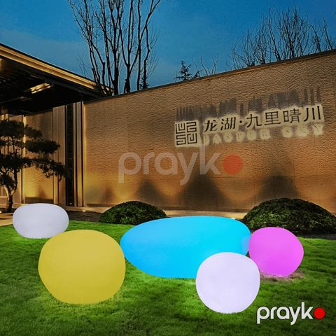 Smart Solar Stone Lights (Small) SLRT-003 — Bakı