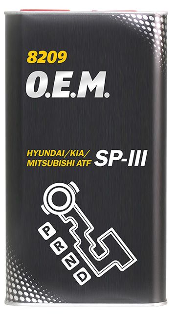Sürətlər qutusu üçün yağ Mannol Sp-ııı Automatic Special 4 lt Metal — Bakı
