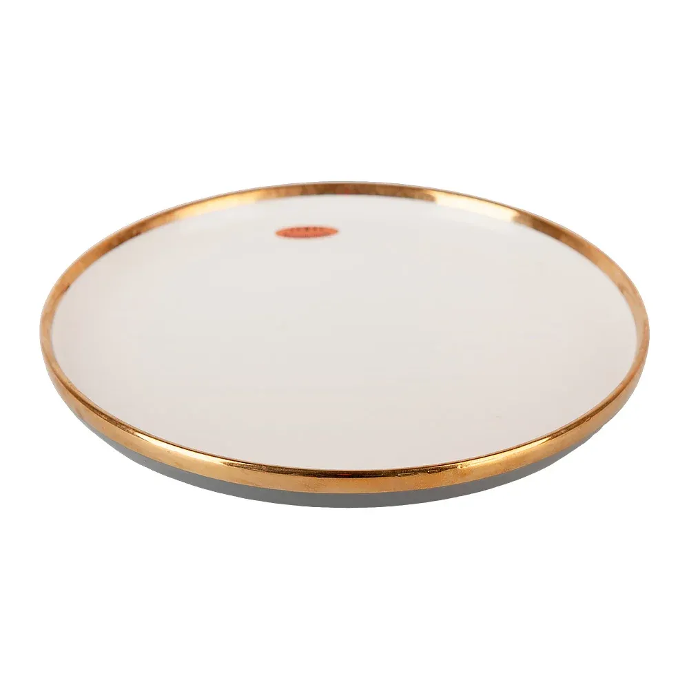 Boşqab Nouvelle Home Royal line.Gray, 25 sm, farfor (1731025) — Süfrə qabları