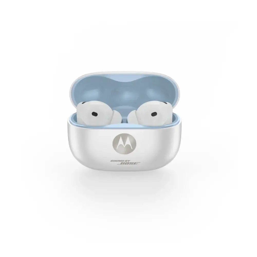 Simsiz qulaqlıq Motorola Moto Buds 2 Plus with Sound by Bose, Bright White — Bakı