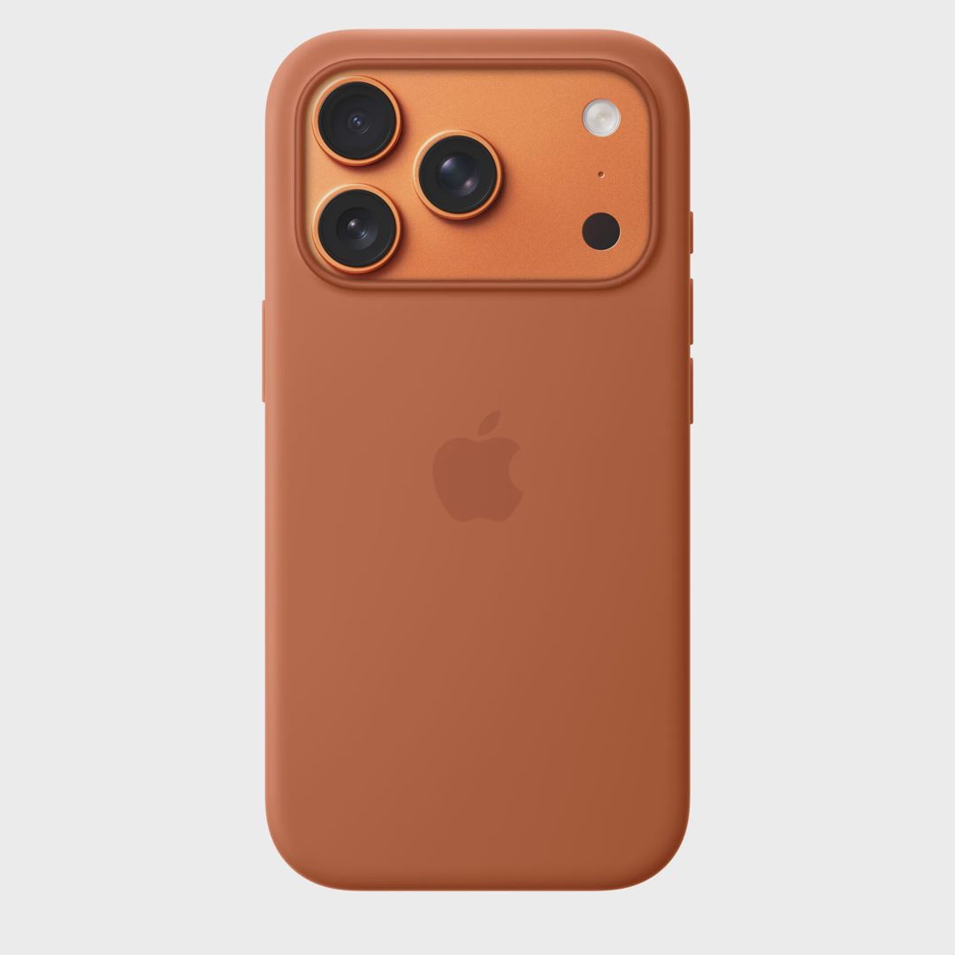 Çexol Apple iPhone 17 Pro Silicone Case with MagSafe – Terra Cotta (MGFJ4ZM/A) — Çexollər, Bakı