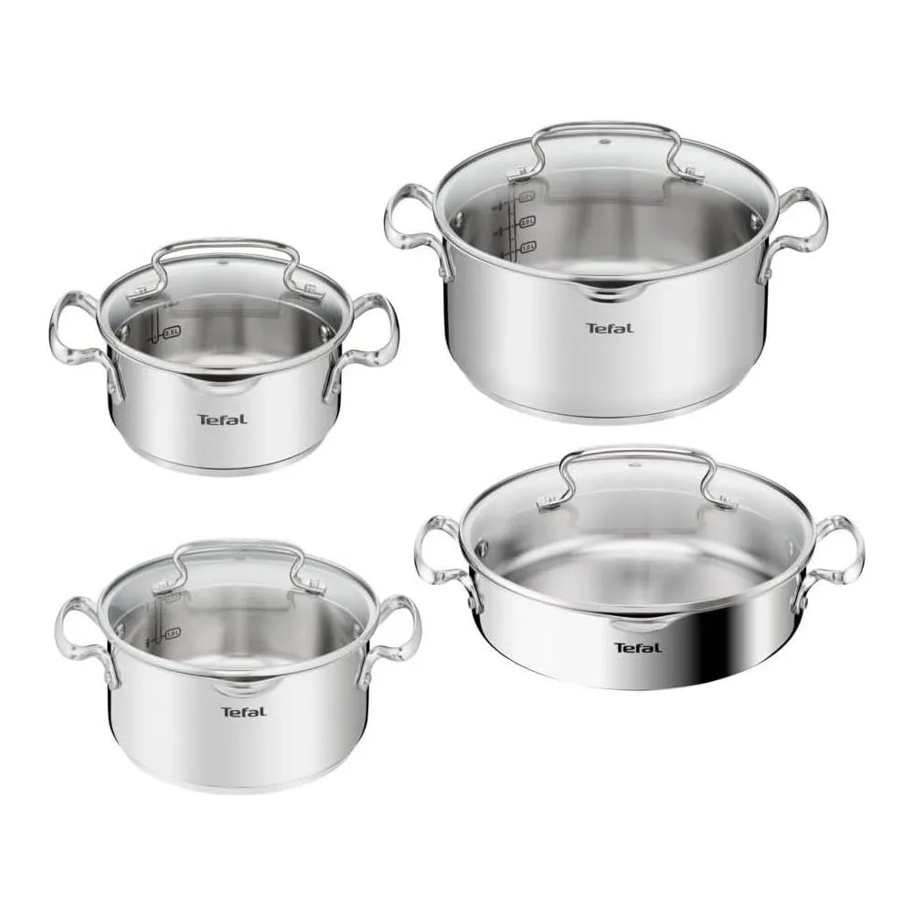 Qazan dəsti Tefal Duetto, 8 parça (2100139450) — Bakı